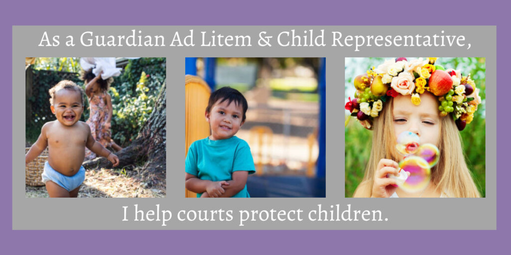 Lindsay B. Coleman is a guardian ad litem and child representative. She protects children.